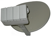 Quad Eliptical Dish