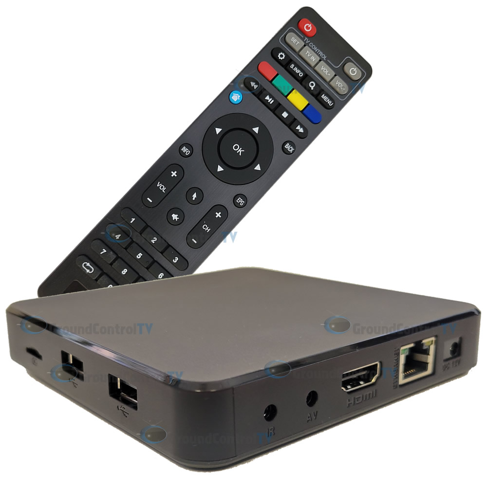 TVIP 605 SE Back & Side With Remote Control