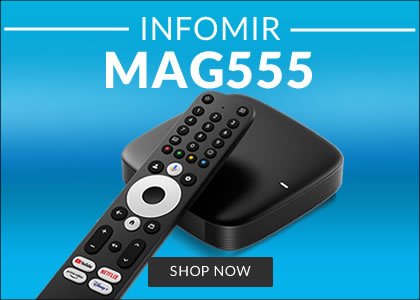 Infomir MAG555 Google TV