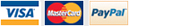 Pay by Visa, Mastercard or PayPal